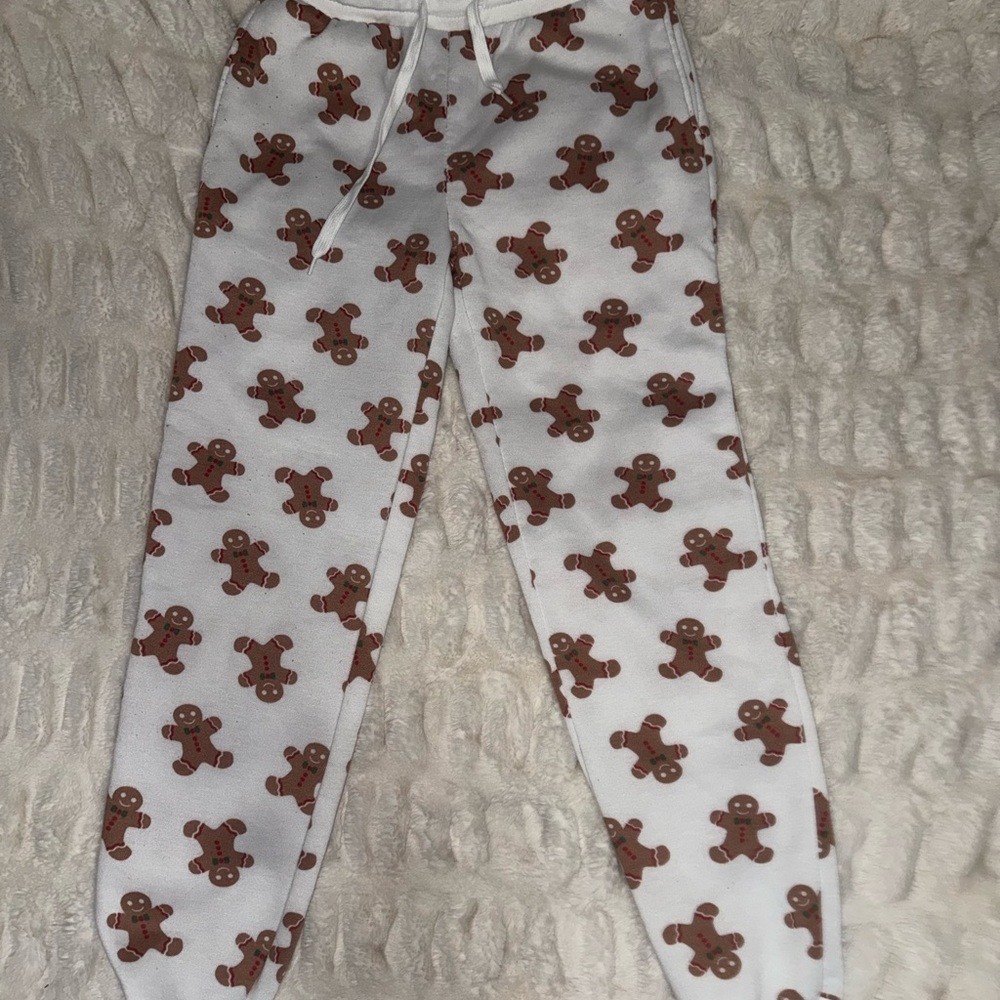 Gingerbread Print Pajama Pants
